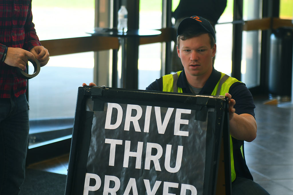 Joel Meiners, the leader of parking ministry